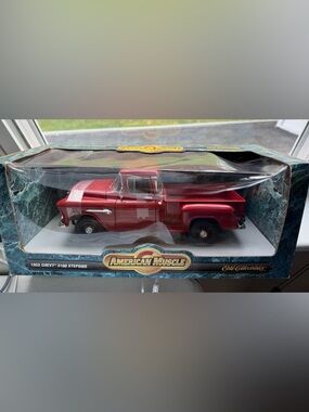 1955 Chevy 3100 Stepside Toy Truck - Red